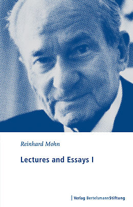 eBook (pdf) Lectures and Essays I de Reinhard Mohn