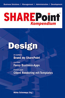 E-Book (pdf) SharePoint Kompendium - Bd. 2: Design von 