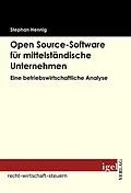 E-Book (pdf) Open source-Software für mittelständische Unternehmen von Stephan Hennig