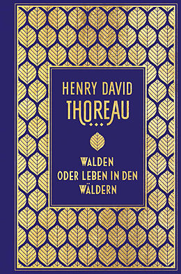 Fester Einband Walden: oder Leben in den Wäldern von Henry David Thoreau