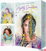 Fester Einband Highly Sensitive Cards - 40 Inspirationen für hochsensible Seelen von Anna Janssen