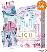 Fester Einband Work Your Light Orakel von Rebecca Campbell
