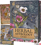 Fester Einband Herbal Astrology Orakel: 55 Karten mit Botschaften und Anleitungen von Adriana Ayales, Joséphine Klerks