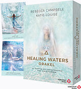 Fester Einband Healing Waters Orakel - 44 Karten mit Botschaften und Anleitungen von Rebecca Campbell