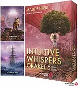 Fester Einband Intuitive Whispers Orakel - 44 Karten mit Booklet - Inspirationskarten von Maude Hirst