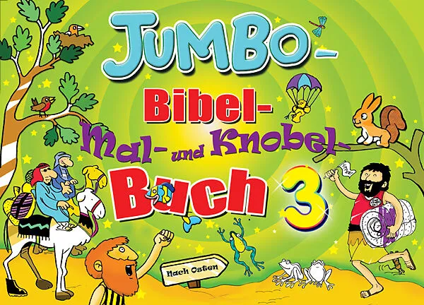 Jumbo-Bibel-Mal- und Knobelbuch 3