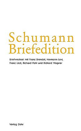 Notenblätter Schumann-Briefedition / Schumann-Briefedition II.5 von Robert Schumann, Clara Schumann
