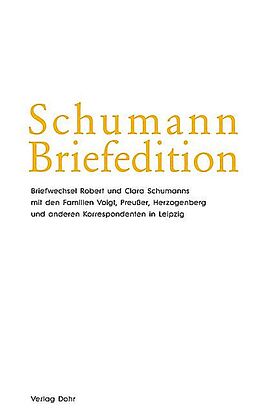 Fester Einband Schumann-Briefedition / Schumann-Briefedition II.15 von 