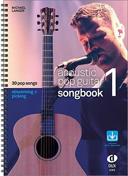 Geheftet Acoustic Pop Guitar - Songbook 1 von Michael Langer