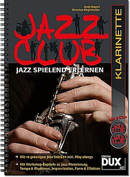 Geheftet Jazz Club Klarinette von Andy Mayerl, Christian Wegscheider