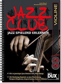 Geheftet Jazz Club Violine von Andy Mayerl, Christian Wegscheider