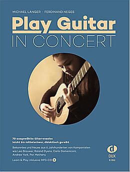 Geheftet Play Guitar in Concert von Michael Langer, Ferdinand Neges