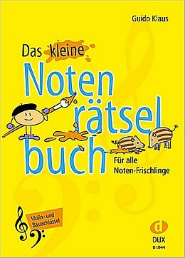 Geheftet Das kleine Notenrätselbuch von Guido Klaus