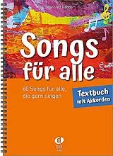Geheftet Songs für alle  Textbuch mit Akkorden von Manfred Rehm