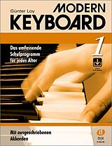 Günter Loy Notenblätter Modern Keyboard Band 1 (+Online Audio)