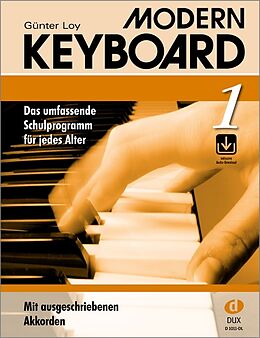 Günter Loy Notenblätter Modern Keyboard Band 1 (+Online Audio)