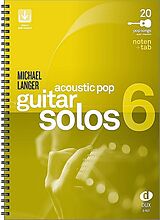 Michael Langer Notenblätter 6 acoustic pop guitar solos (+Online-Audio)