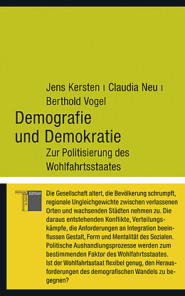 Fester Einband Demografie und Demokratie von Jens Kersten, Claudia Neu, Berthold Vogel