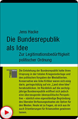 E-Book (pdf) Die Bundesrepublik als Idee von Jens Hacke