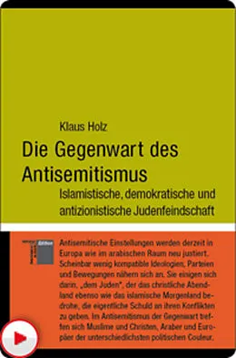 E-Book (pdf) Die Gegenwart des Antisemitismus von Klaus Holz