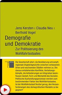 E-Book (pdf) Demografie und Demokratie von Jens Kersten, Claudia Neu, Berthold Vogel