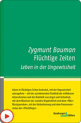 E-Book (pdf) Flüchtige Zeiten von Zygmunt Bauman