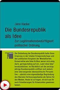 E-Book (epub) Die Bundesrepublik als Idee von Jens Hacke