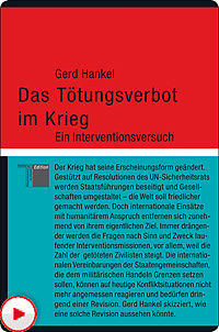 E-Book (epub) Das Tötungsverbot im Krieg von Gerd Hankel