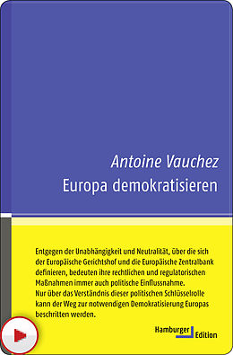 E-Book (epub) Europa demokratisieren von Antoine Vauchez
