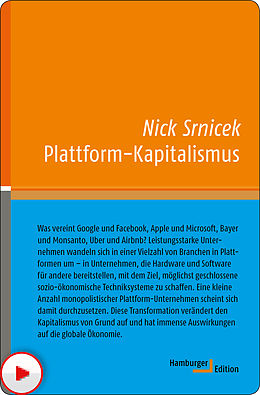 E-Book (pdf) Plattform-Kapitalismus von Nick Srnicek