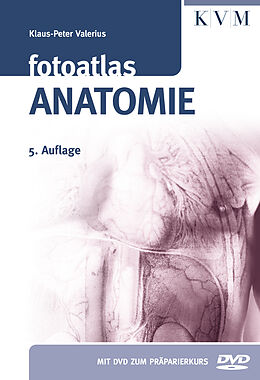 Kartonierter Einband Fotoatlas Anatomie von Klaus-Peter Valerius