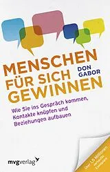 Kartonierter Einband Menschen für sich gewinnen von Don Gabor