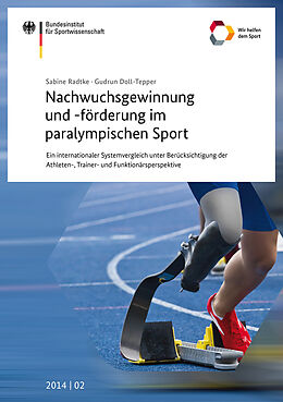 Kartonierter Einband Nachwuchsgewinnung und -förderung im paralympischen Sport von Sabine Radtke, Gudrun Doll-Tepper