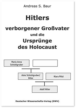 Kartonierter Einband Hitlers verborgener Großvater und die Ursprünge des Holocaust von Andreas S. Baur