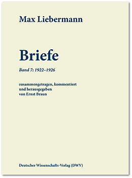 Leinen-Einband Max Liebermann: Briefe von Max Liebermann