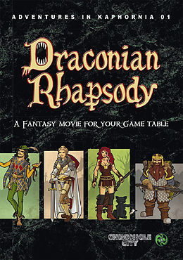 eBook (epub) Adventures in Kaphornia 01 - Draconian Rhapsody de Christian Lonsing
