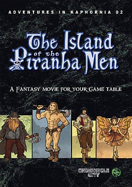 eBook (epub) Adventures in Kaphornia 02 - The Island of the Piranha Men de Christian Lonsing