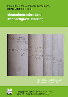 Kartonierter Einband Menschenrechte und inter-religiöse Bildung von 