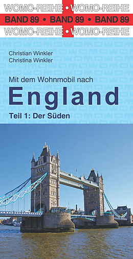 Kartonierter Einband Mit dem Wohnmobil nach England von Christian Winkler, Christina Winkler