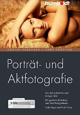 Couverture cartonnée Porträt- und Aktfotografie de Günter Hagedorn, Gero Gröschel