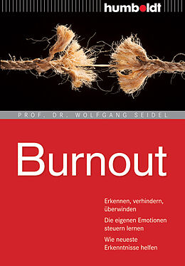 Kartonierter Einband Burnout von Prof. Dr. Wolfgang Seidel