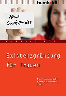 E-Book (pdf) Existenzgründung für Frauen von Barbara Eder