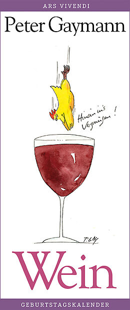 Kalender Geburtstagskalender Wein von Peter Gaymann
