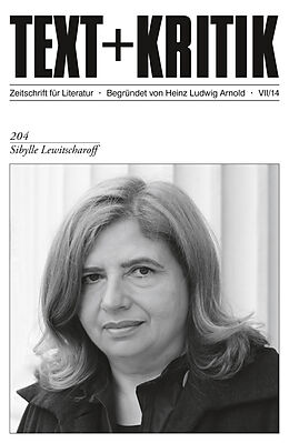 E-Book (pdf) Sibylle Lewitscharoff von 