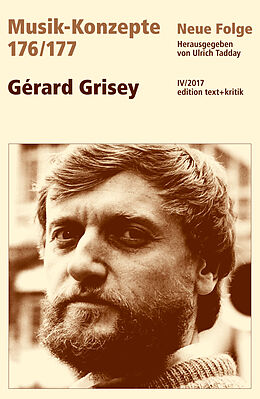 Kartonierter Einband Gérard Grisey von 