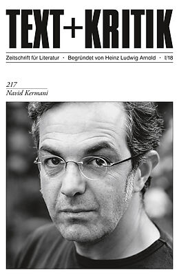 Kartonierter Einband Navid Kermani von Heinz Ludwig Arnold