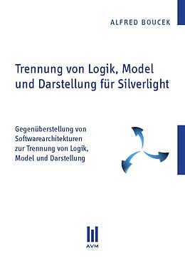 Kartonierter Einband Trennung von Logik, Model und Darstellung für Silverlight von Alfred Boucek