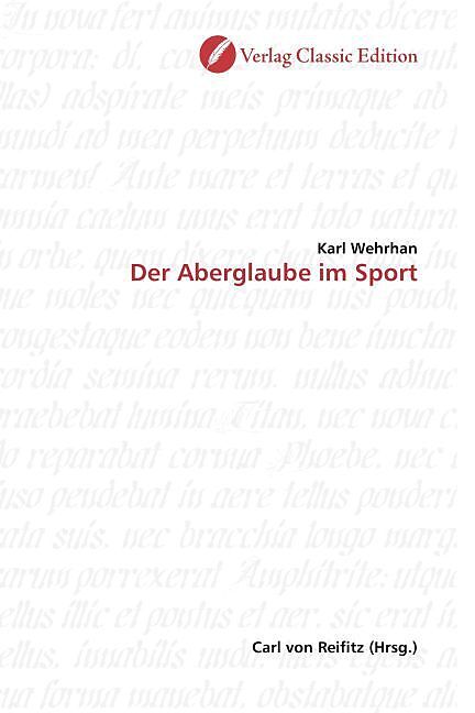 Der Aberglaube im Sport