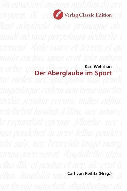 Der Aberglaube im Sport