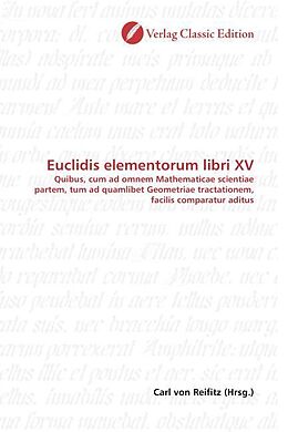 Kartonierter Einband Euclidis elementorum libri XV von 